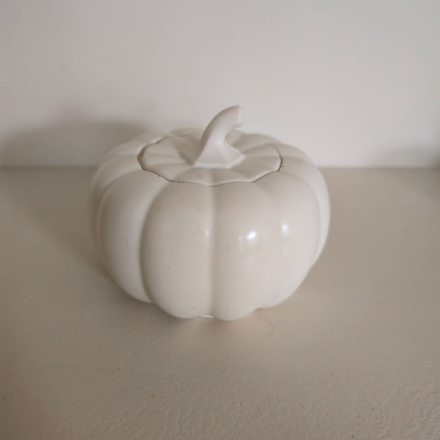 Pumpkin Candle Jar with lid
