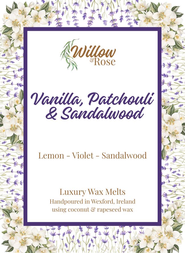 Vanilla, Patchouli &amp; Sandalwood Wax Melt Bar