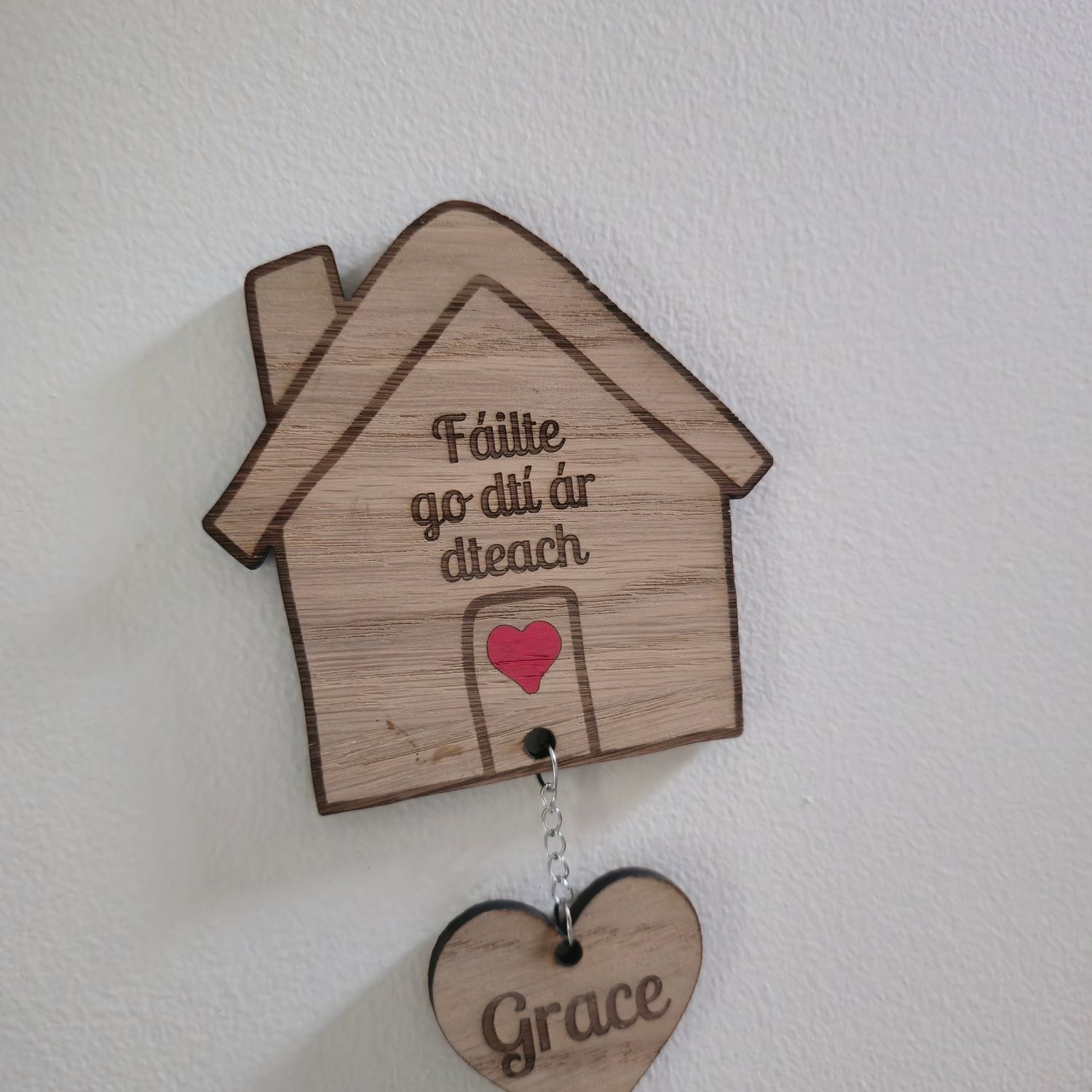 Wooden Family Hanging Sign