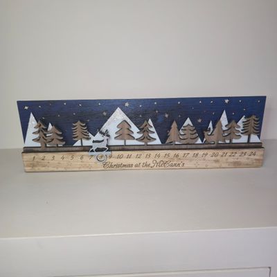 Woodland Christmas Advent Calendar