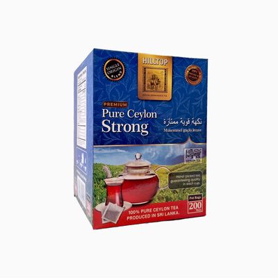 Hilltop Strong Black Tea POT Bags - 200 Bags