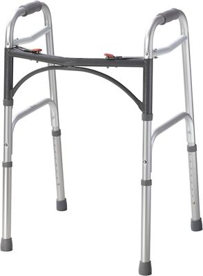 Adult Folding Walker with 5&quot; Wheels
