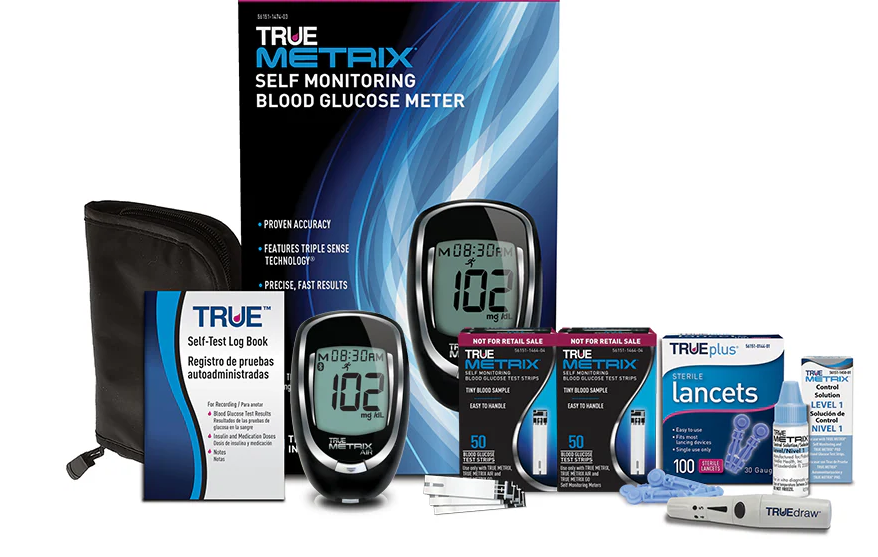 FREE TRUE METRIX® Meter Kit with 100 Strips and 100 Lancets