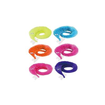 6 Twisty magic caterpillars on String