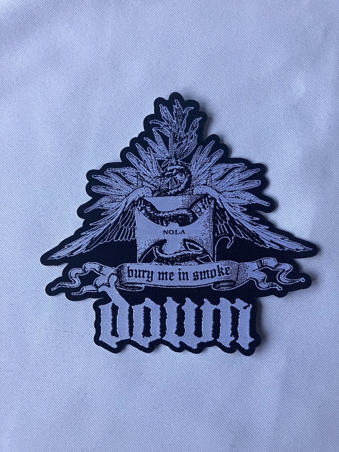 Down - Bury Me in Smoke cutout patch