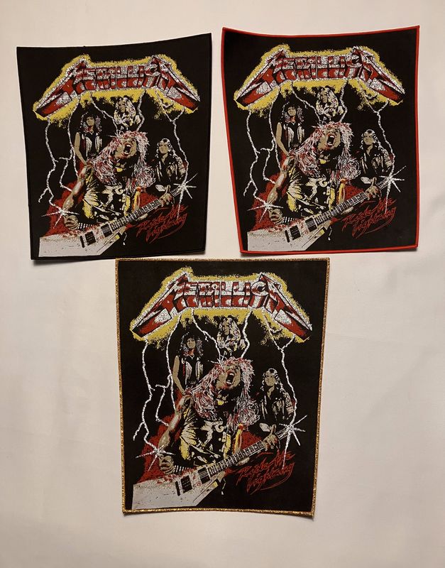 Metallica Backpatch