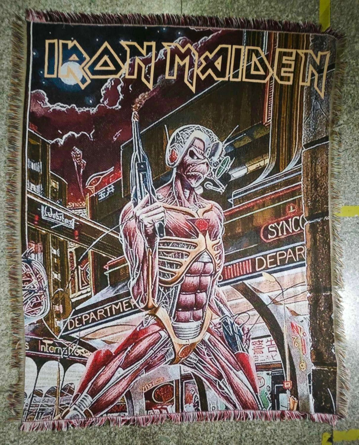 Somewhere in Time Woven Tapestry/Blanket/Rug