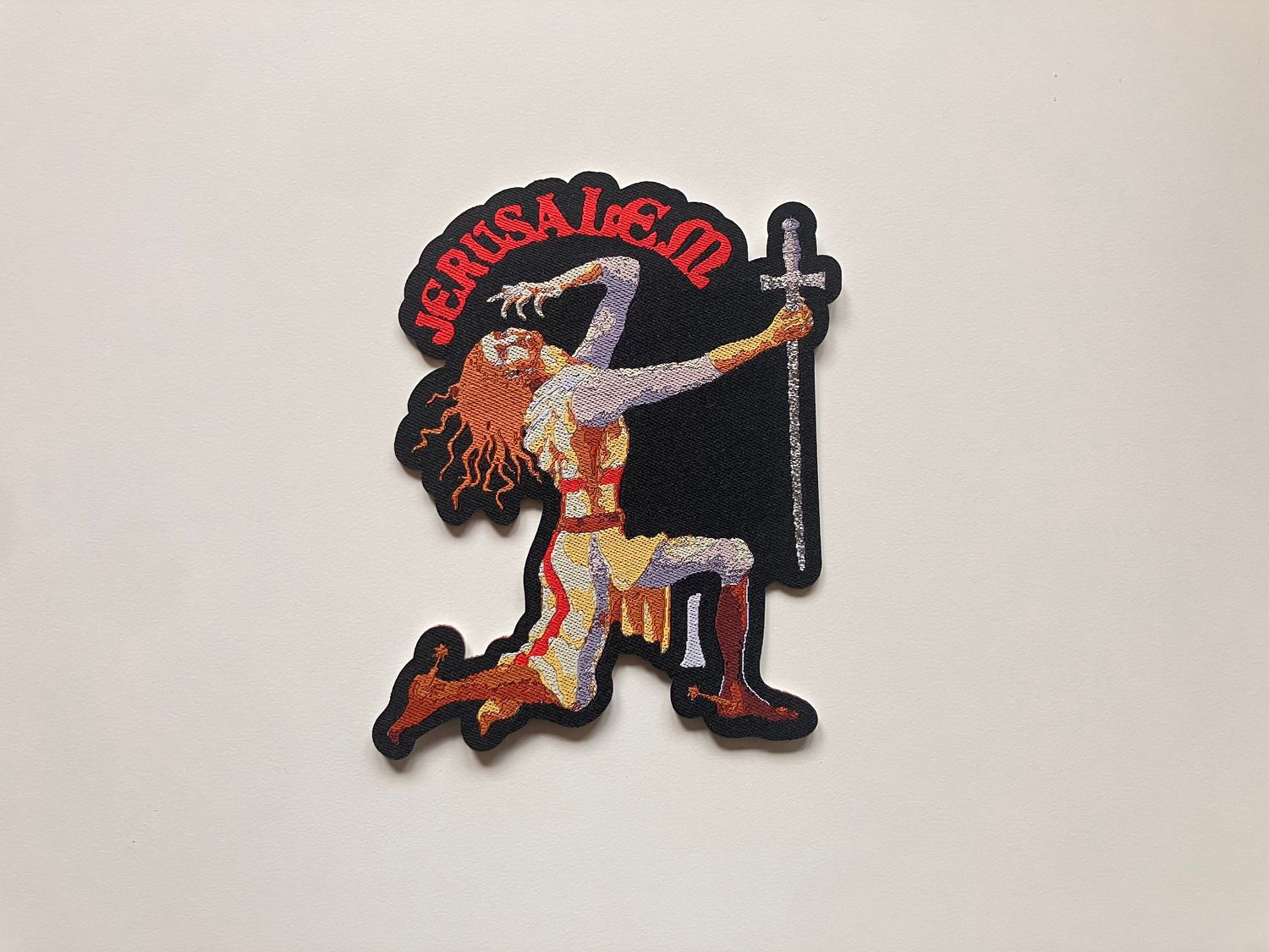 Jerusalem cutout patch