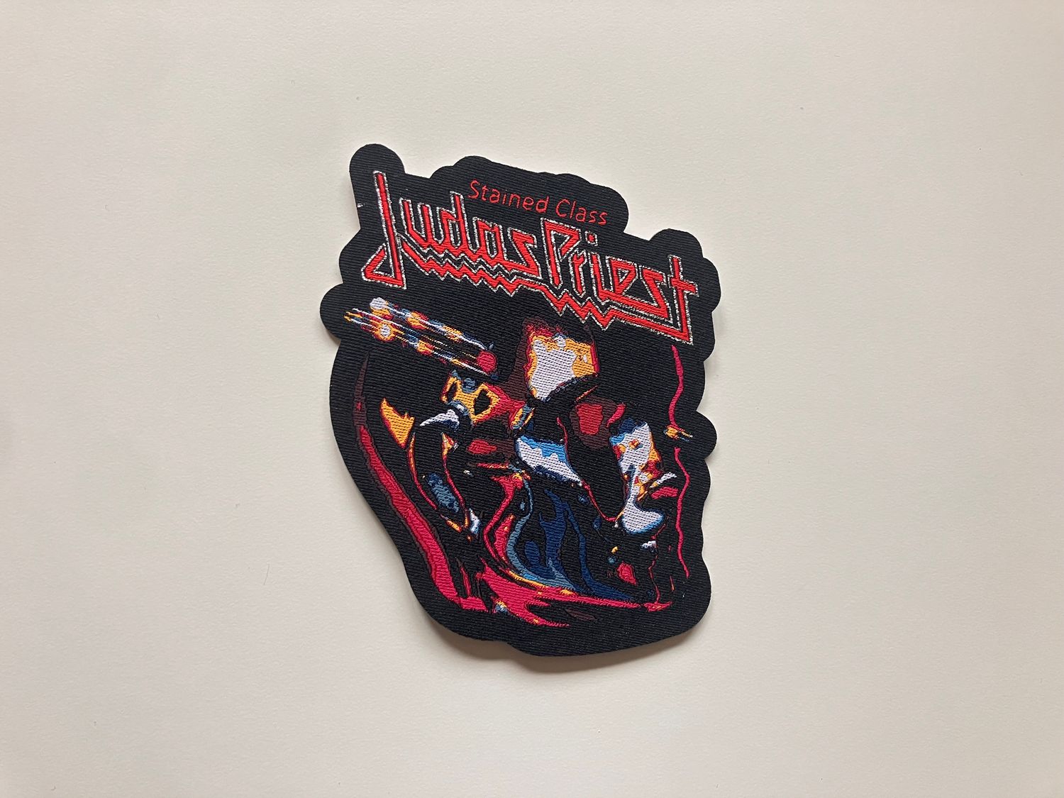 Judas Priest - Stained Class cutout patch