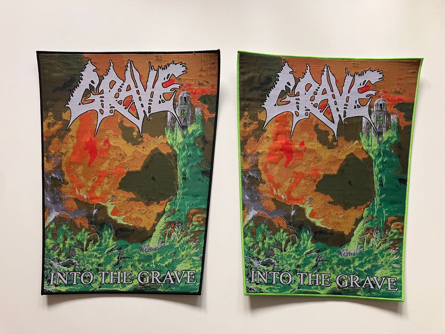 Grave - Into the grave Backpatch