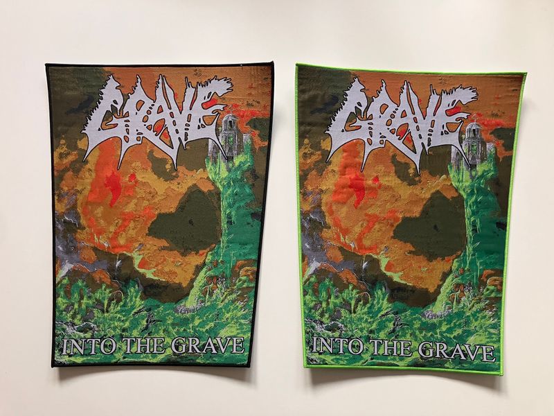Grave - Into the grave Backpatch
