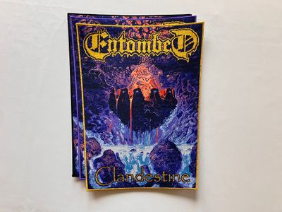 Entombed - Clandestine Backpatch