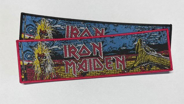 Iron maiden - Iron maiden strip patches