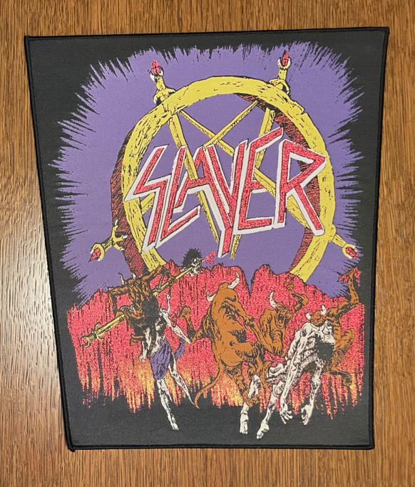 Slayer - Hell Awaits backpatch