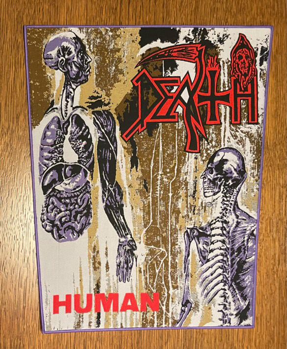 Death - Human Backpatch