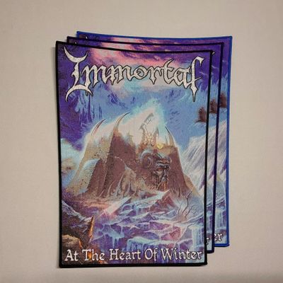 Immortal - At The Heart of Winter backpatch