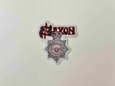 Saxon - Strong Arm Of the Law cutout patch