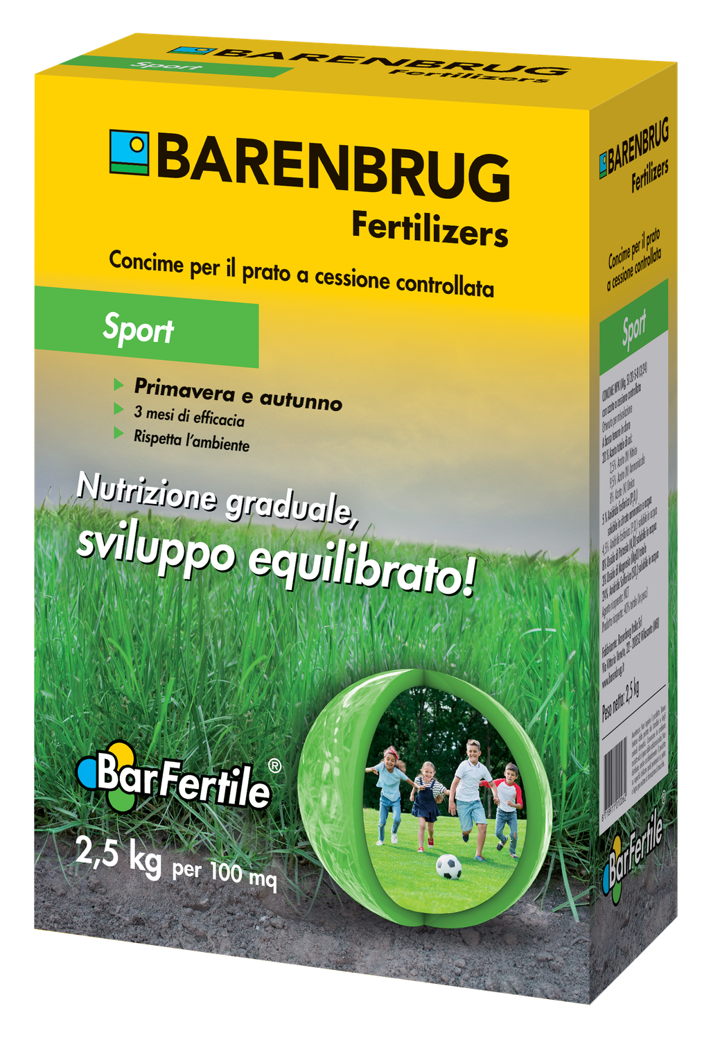 BARFERTILE SPORT, Peso: 2,5 kg
