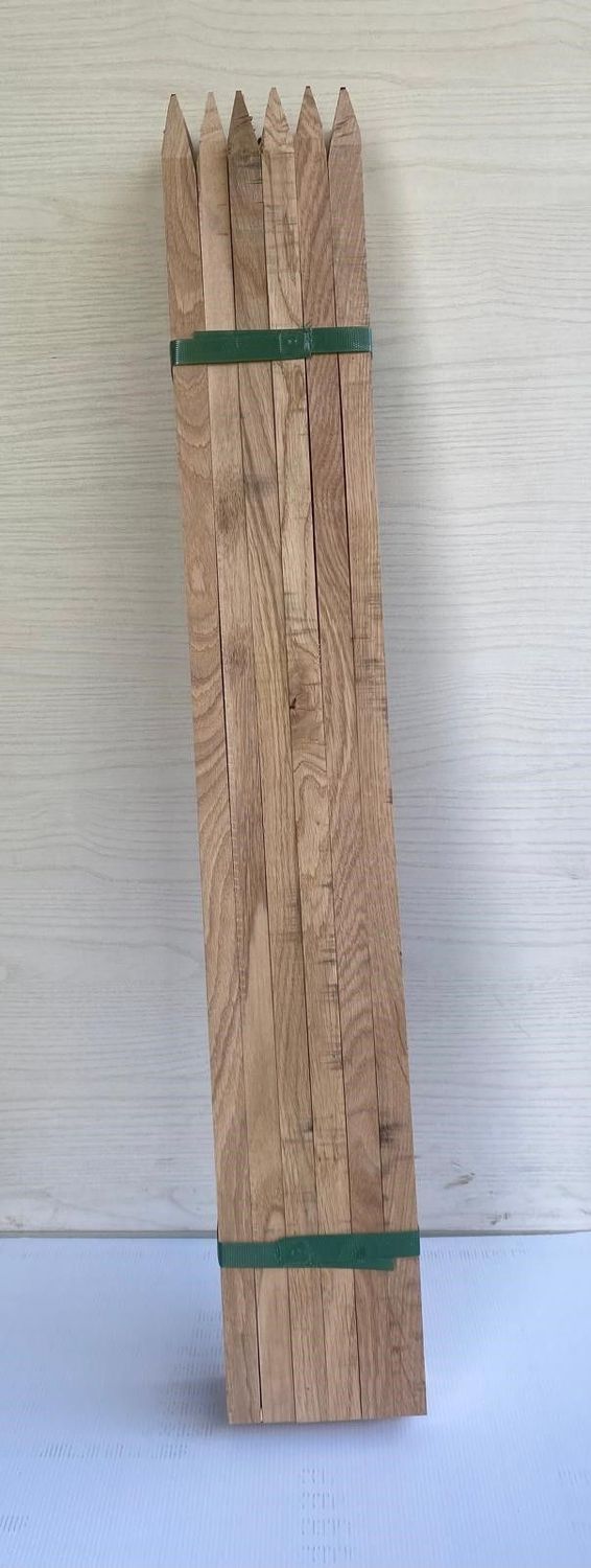 PALETTI SQUADRATI E LEVIGATI CASTAGNO/ROVERE DIM CM. 2.5 X 2.5 X 50   Q.TA 30