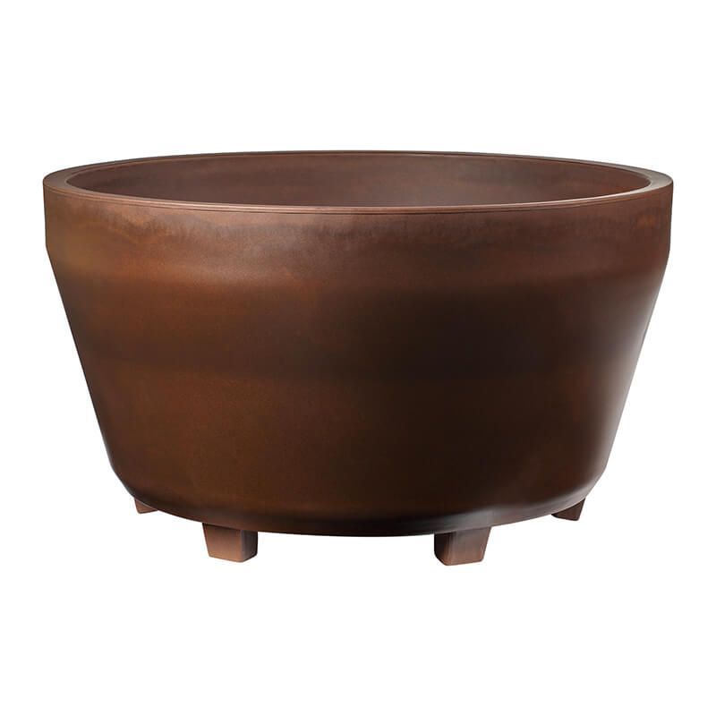 JUMBO Vaso liscio, con fondo rinforzato D.63