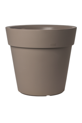LIRA ELITE Vaso liscio con bordo realizzato in resina termoplastica.