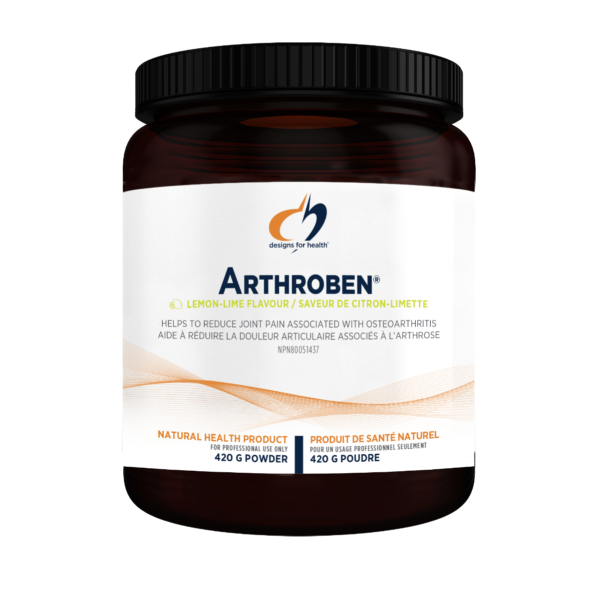 Designs for Health Arthroben, Lemon Lime (420g)