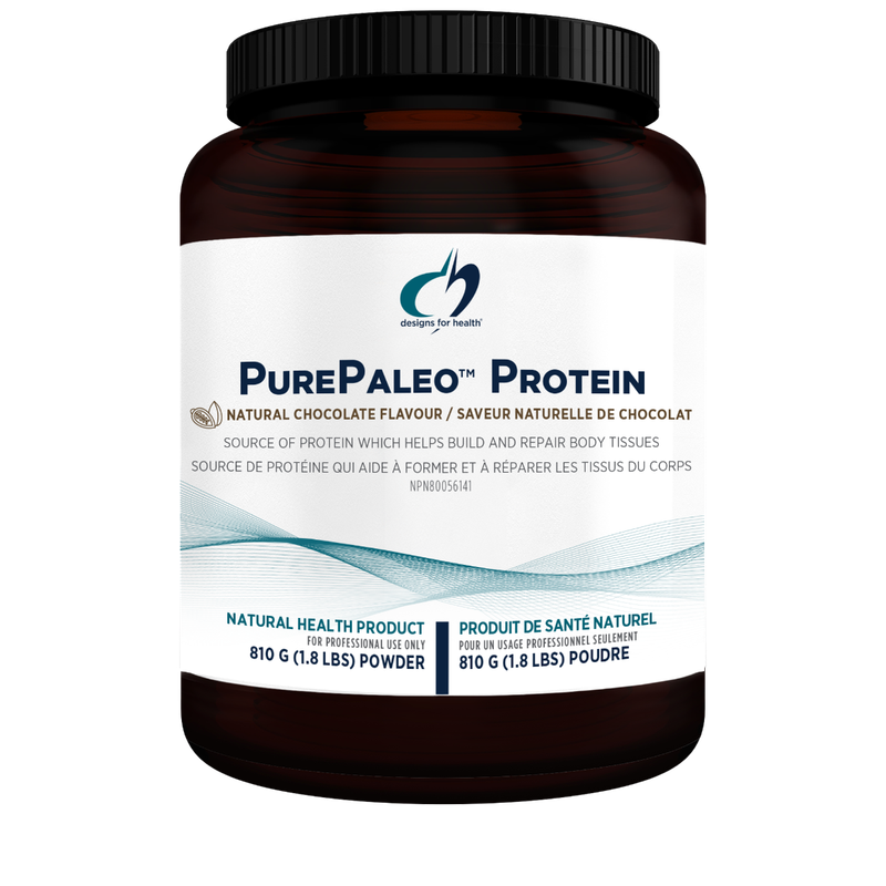 Designs for Health PurePaleo Protein Powder, Natural Chocolate