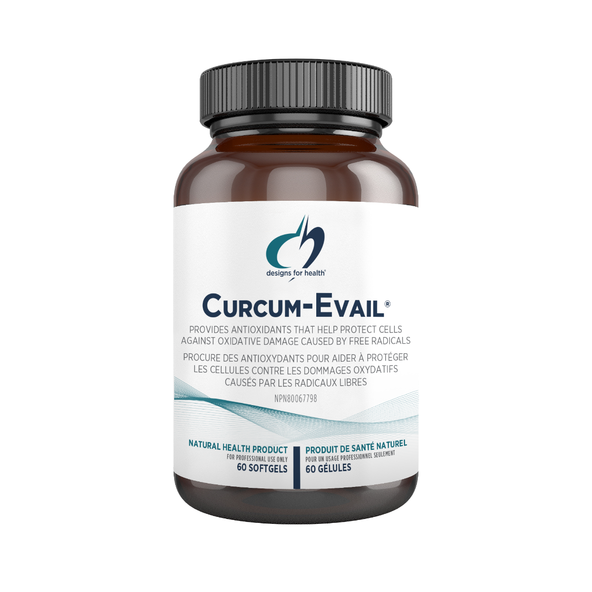 Designs for Health Curcum-Evail, 60 Softgels