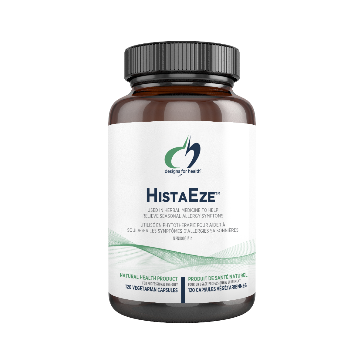 Designs for Health HistaEze, 120 Vegetarian Capsules