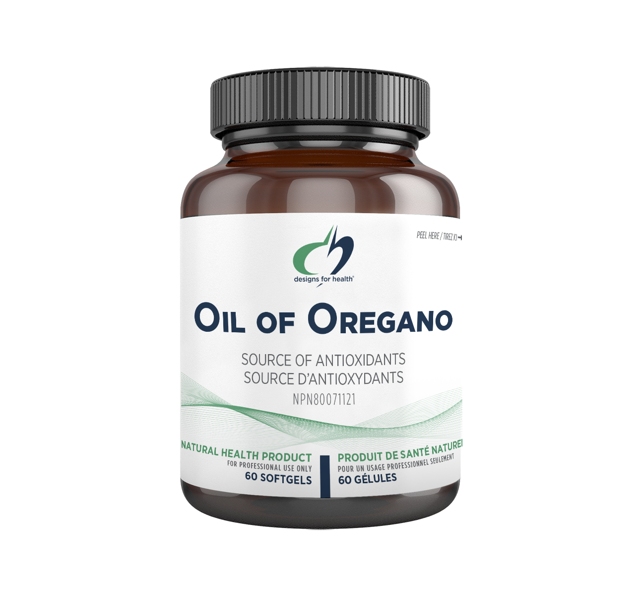 Designs for Health  Oil of Oregano, 60 Softgels