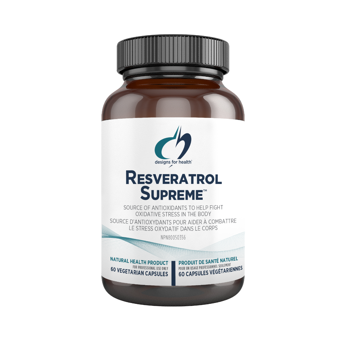 Designs for Health Resveratrol Supreme, 60 Vegetarian Capsules