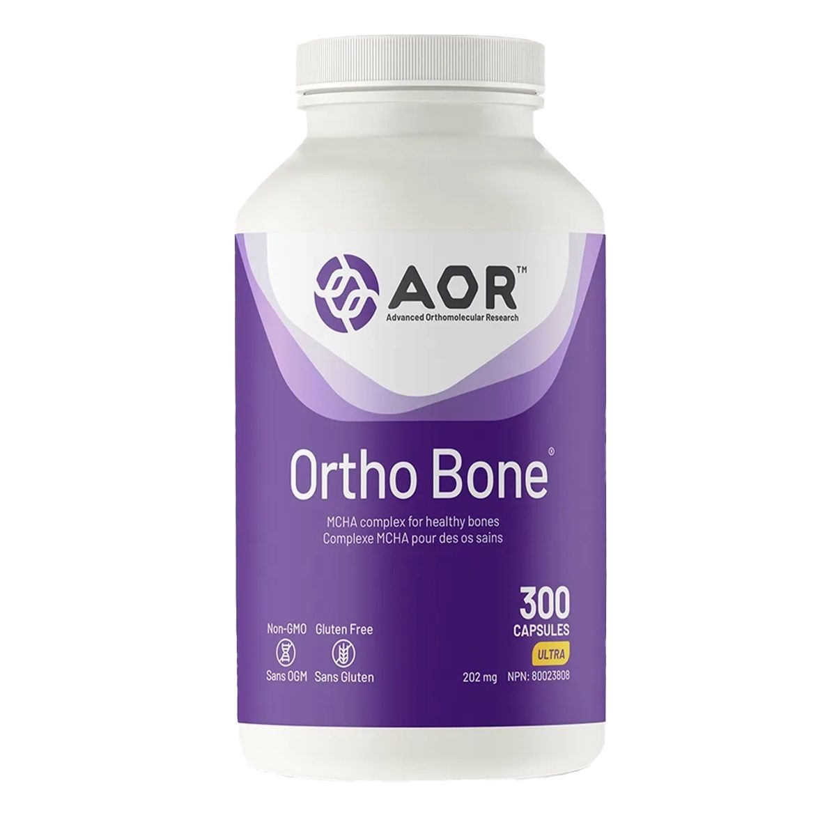 AOR Ortho Bone 202mg 300 Capsules