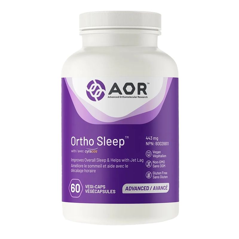 AOR Ortho Sleep 443mg 60 Vegetarian Capsules