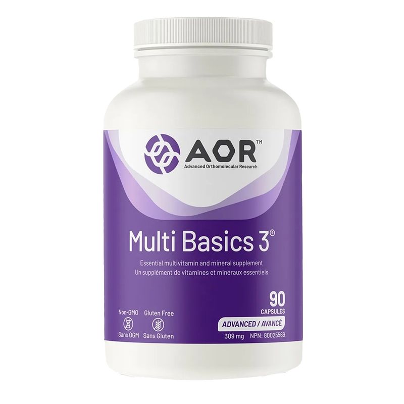 AOR Multi Basics-3 309mg 90 Vegetarian Capsules