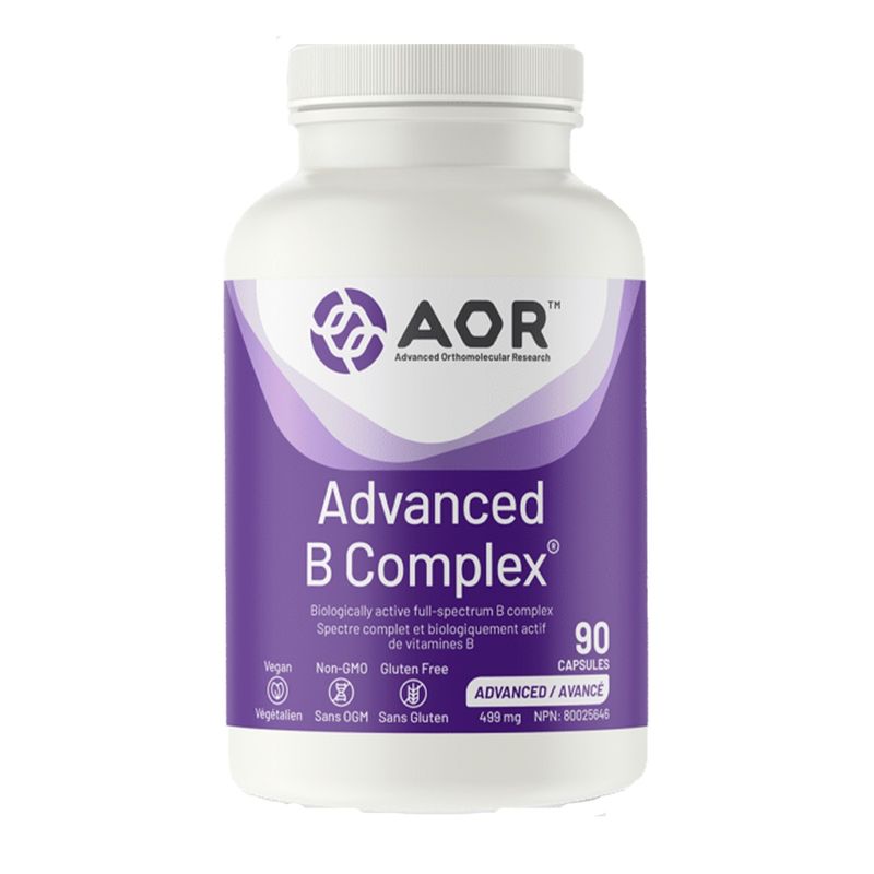 AOR Advanced B Complex 499mg 90 Capsules