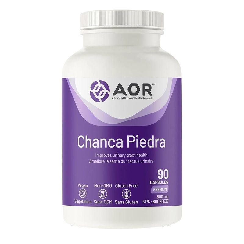 AOR Chanca Piedra 500mg 90 Capsules