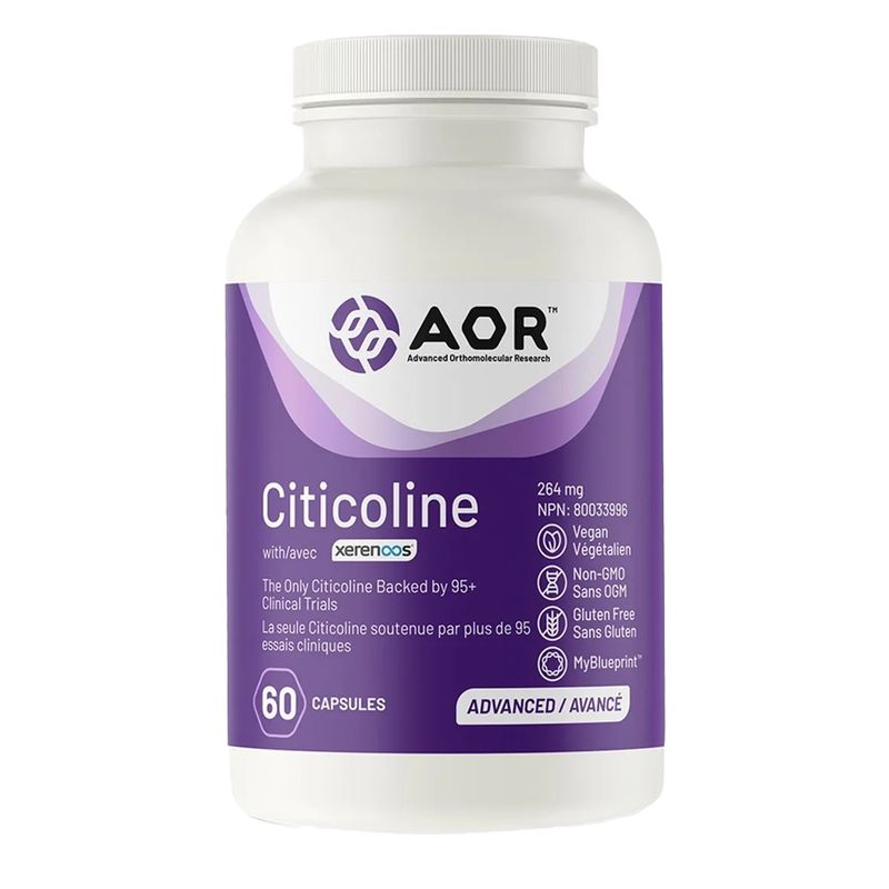 AOR Citicoline 264mg 60 Capsules