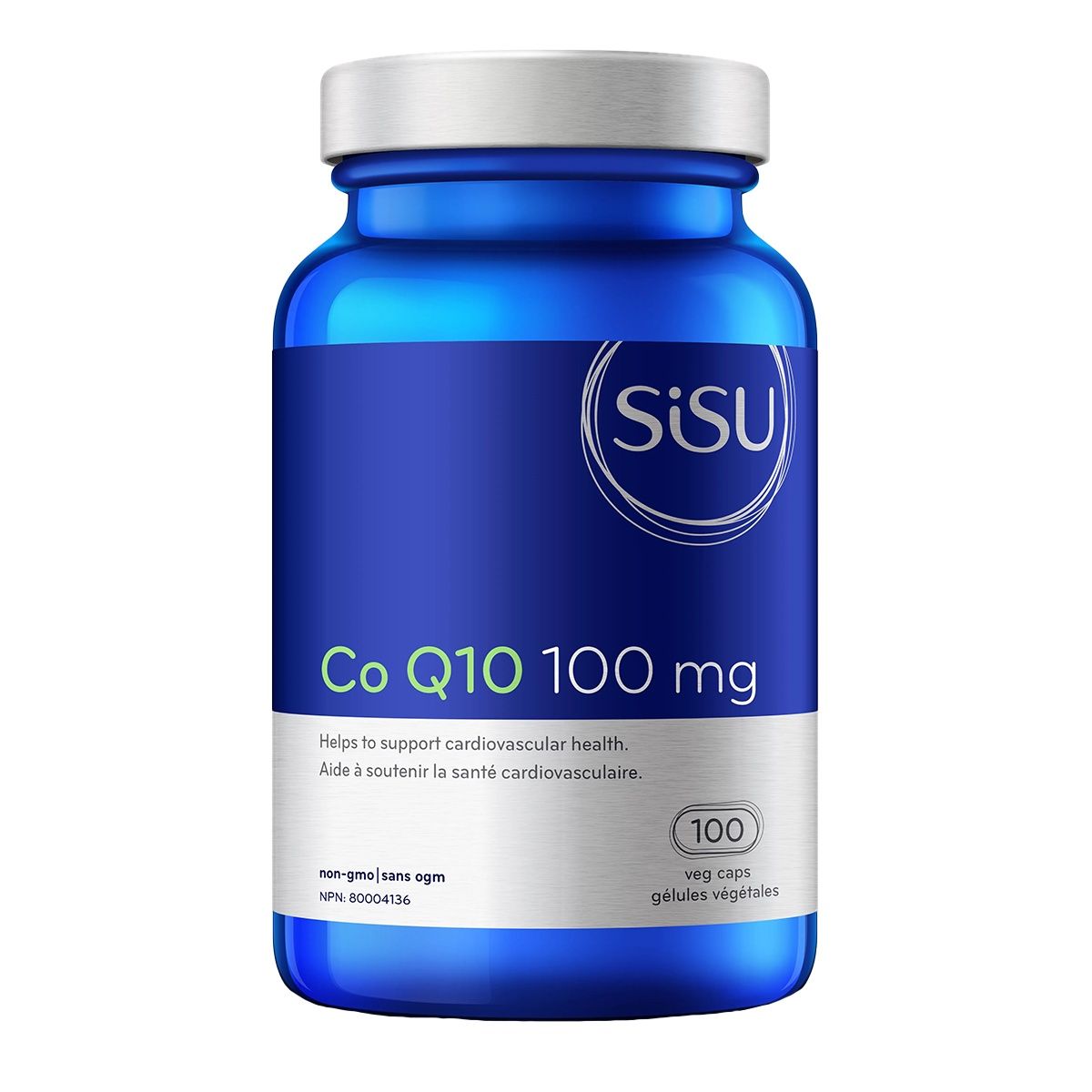 Sisu Co Q10 100 mg 100 Vegetarian Capsules
