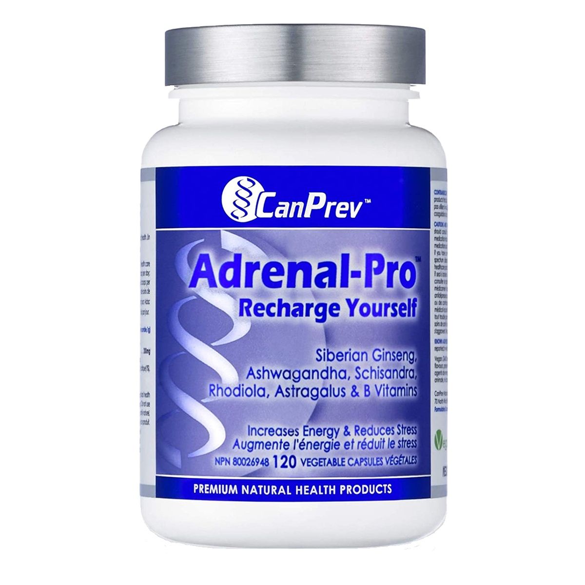 CanPrev Adrenal-Pro 120 Vegetarian Capsules