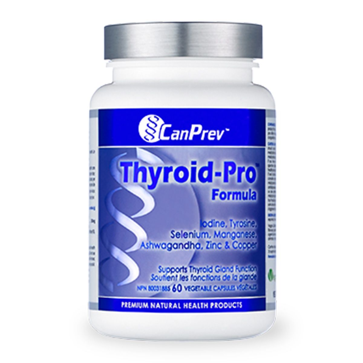 CanPrev Thyroid-Pro Formula 60 Vegetarian Capsules