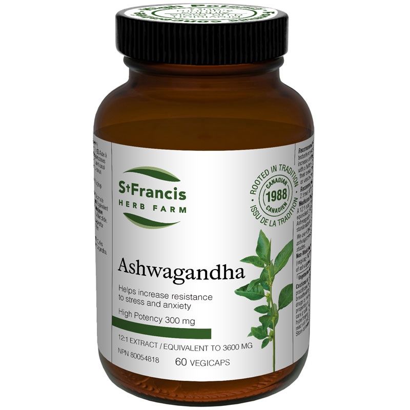 St. Francis Ashwagandha Capsules, 60