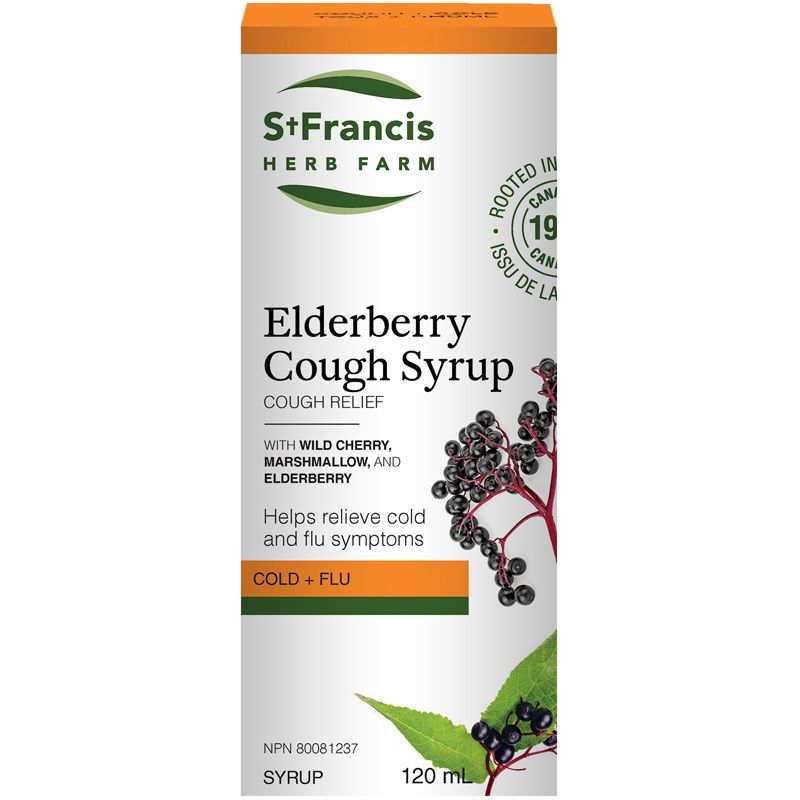 St. Francis Elderberry Cough Syrup – Adults