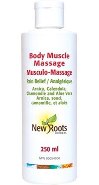 New Roots Body Muscle Massage 250mL Gel