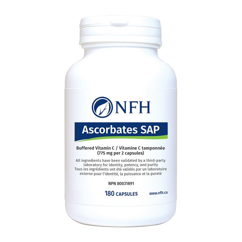 NFH Ascorbates SAP 180 Capsules
