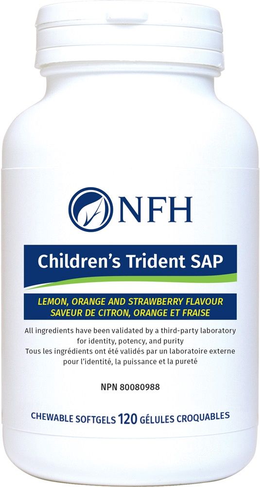 NFH Children&#39;s Trident Sap 120 Chewable Softgels