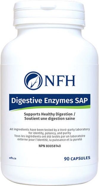 NFH Digestive Enzymes SAP 90 Capsules