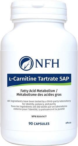 NFH L-Carnitine Tartrate SAP 90 Capsules