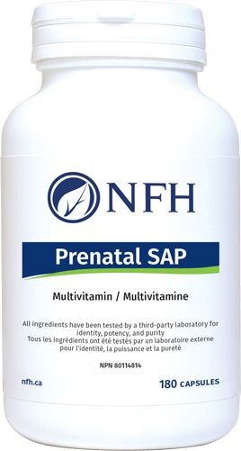 NFH Prenatal SAP 180 Capsules