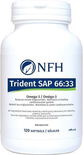 NFH Trident SAP 66:33 SAP 120 Softgels
