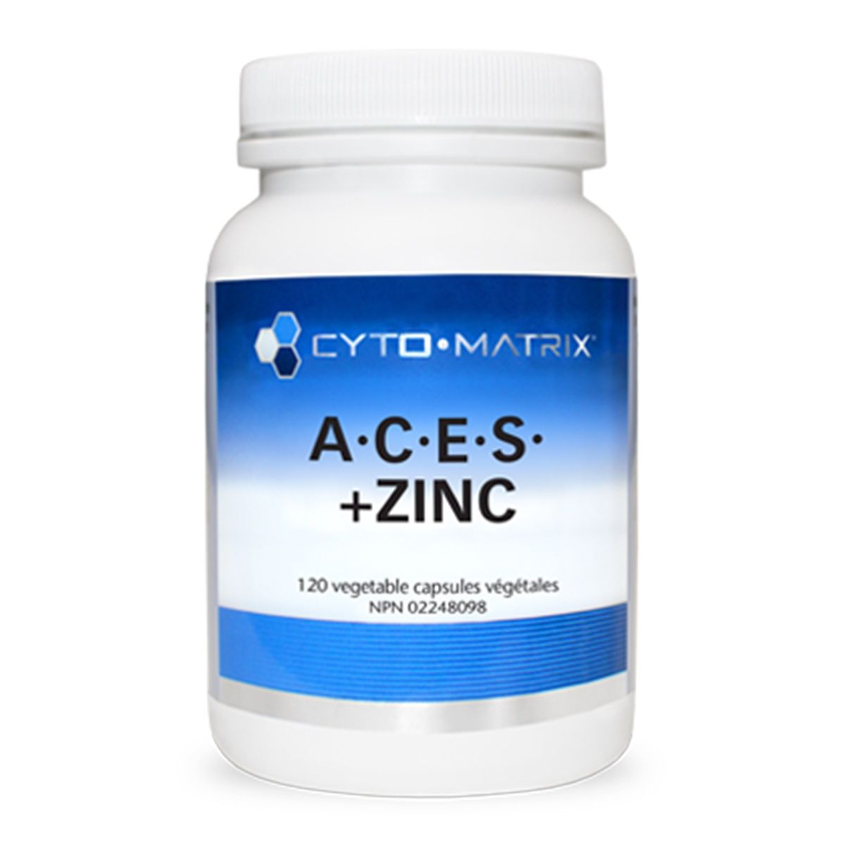 Cyto Matrix A.C.E.S + Zinc 120 Vegetarian Capsules